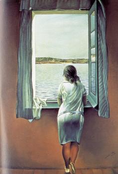 Salvador Dali : Figure at a Window